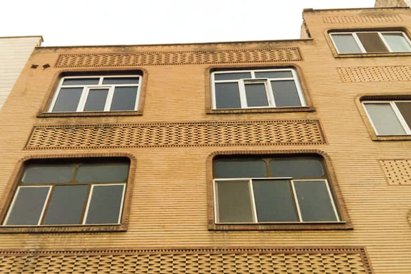 نصب پنجره دوجداره ثابت UPVC در کرج – آپارتمان