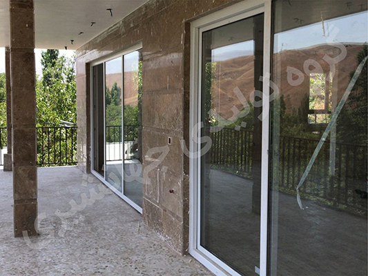 پنجره UPVC در کرج – پروژه ویلایی در کردان 