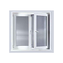 پنجره فرانسوی دوجداره UPVC دو لنگه در کرج