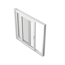 پنجره کشویی دوجداره UPVC برای بالکن در کرج