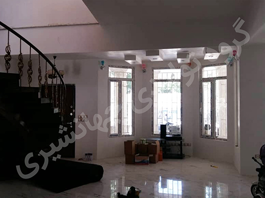 نصب پنجره دوجداره در ویلای مهرشهر کرج