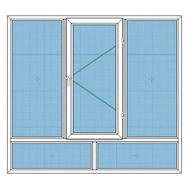 محاسبه قیمت درب و پنجره upvc