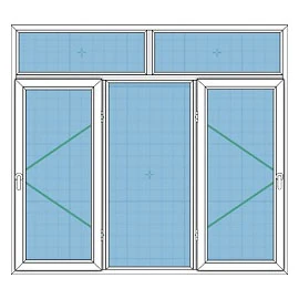 قیمت پنجره upvc