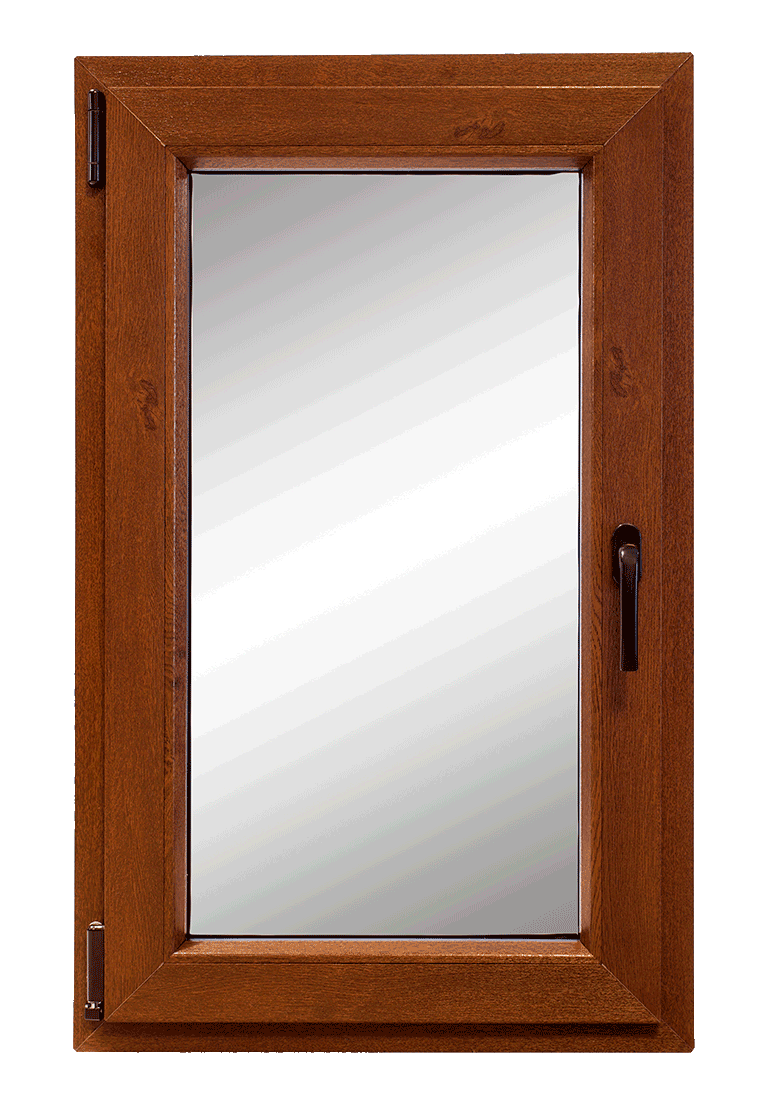 قیمت پنجره دوجداره وین تک طرح چوب بلوطی تیره در کرج – ساخت و نصب تخصصی